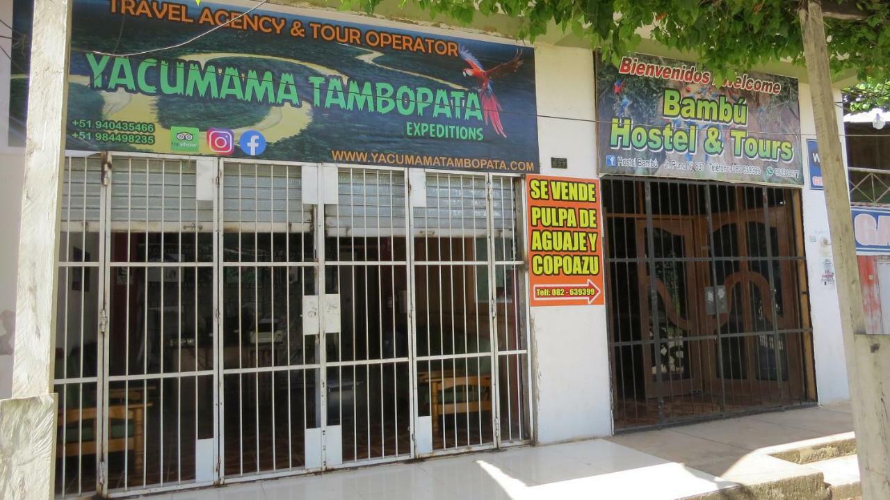 Tambopata Hostel Bambu Puerto Maldonado Ngoại thất bức ảnh